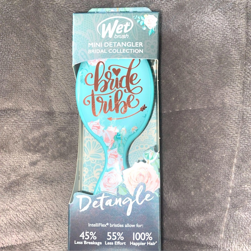 Wet Brush‎ Mini Detangler Bridal Collection  Floral Bride Tribe NEW